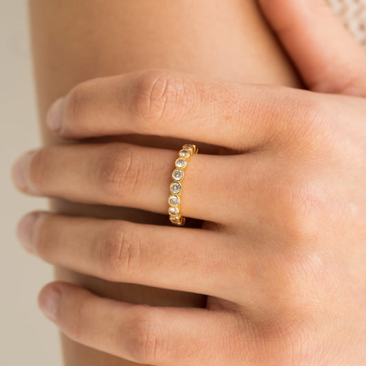 Tennis Ring, Gold