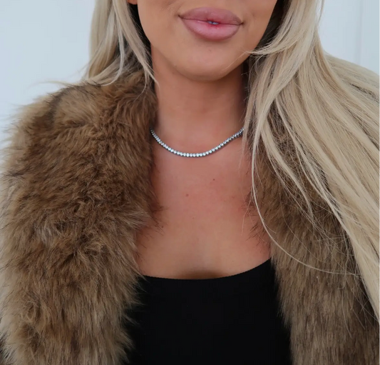 Luxe Tennis Necklaces, 16"