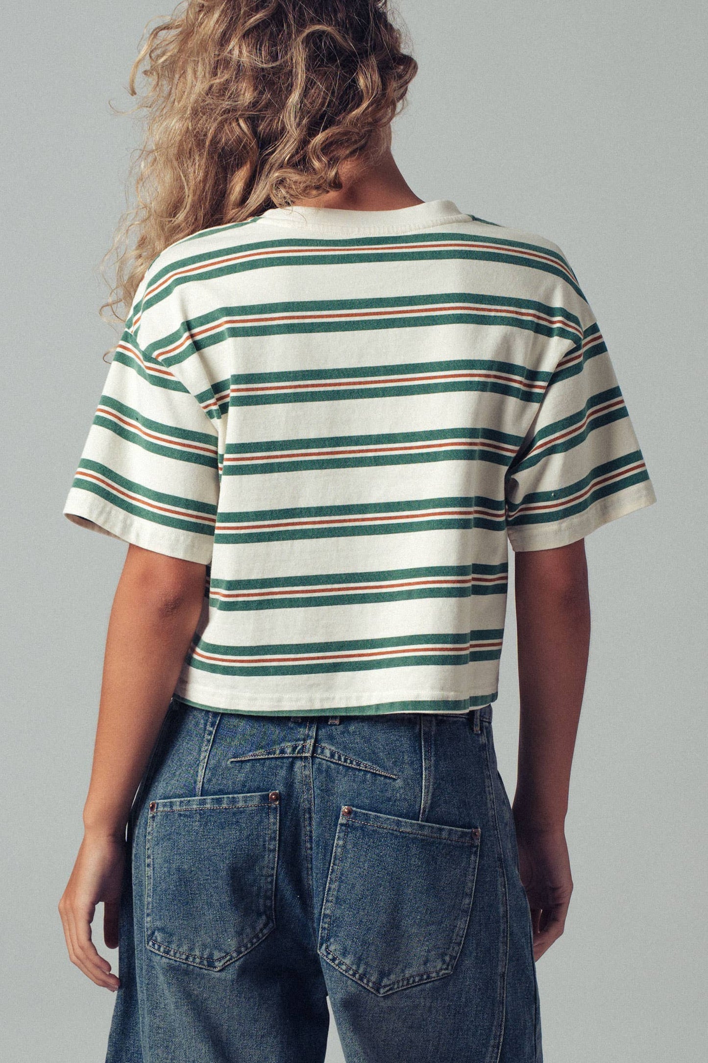 Vintage Washed Striped Tee