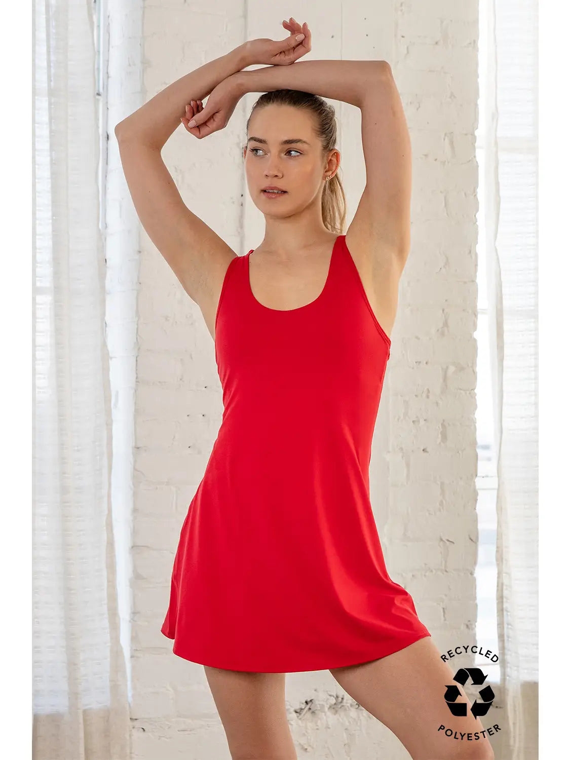 Game Day Romper, True Red