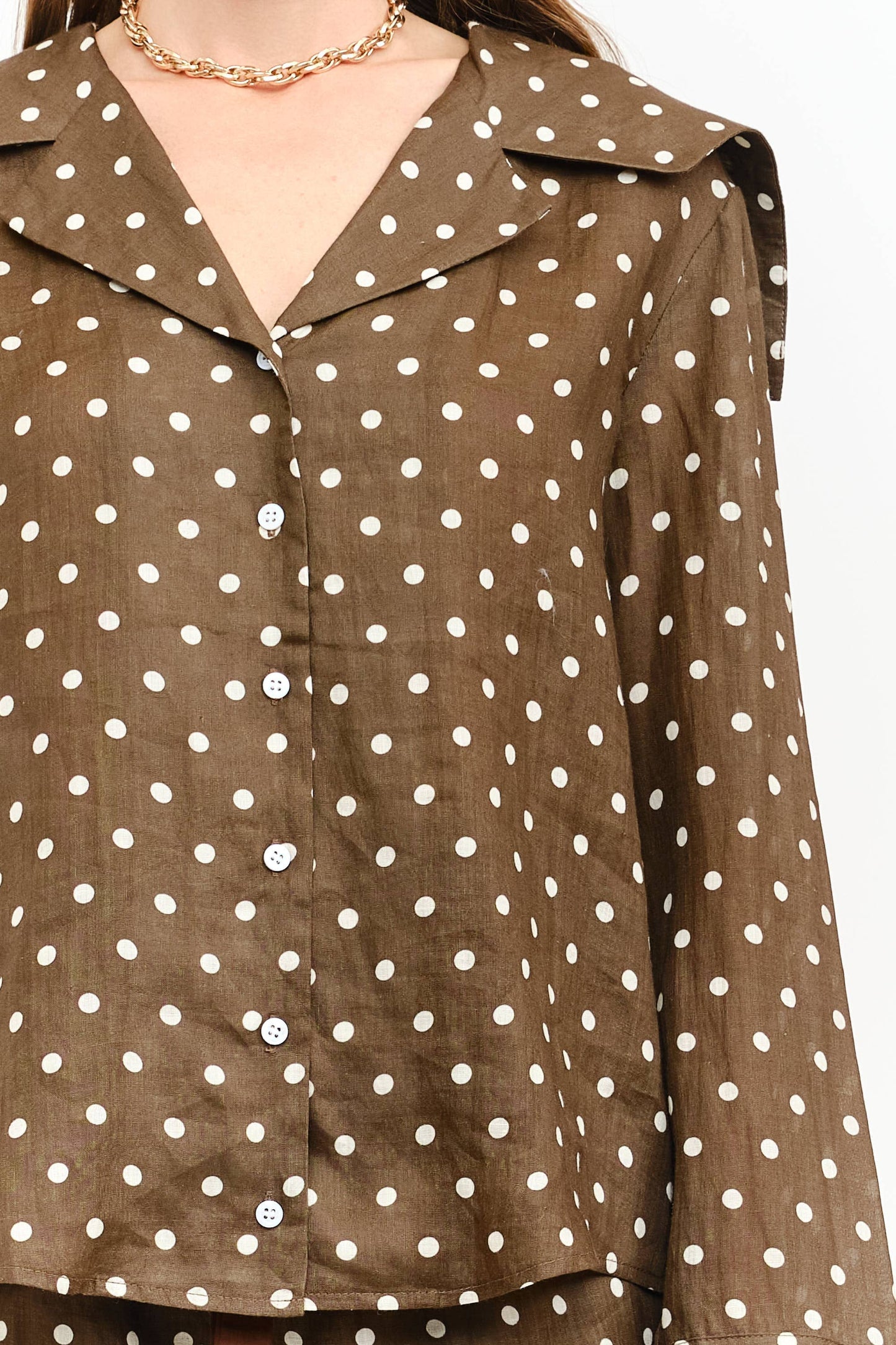 Maggie Polka Dot Blouse