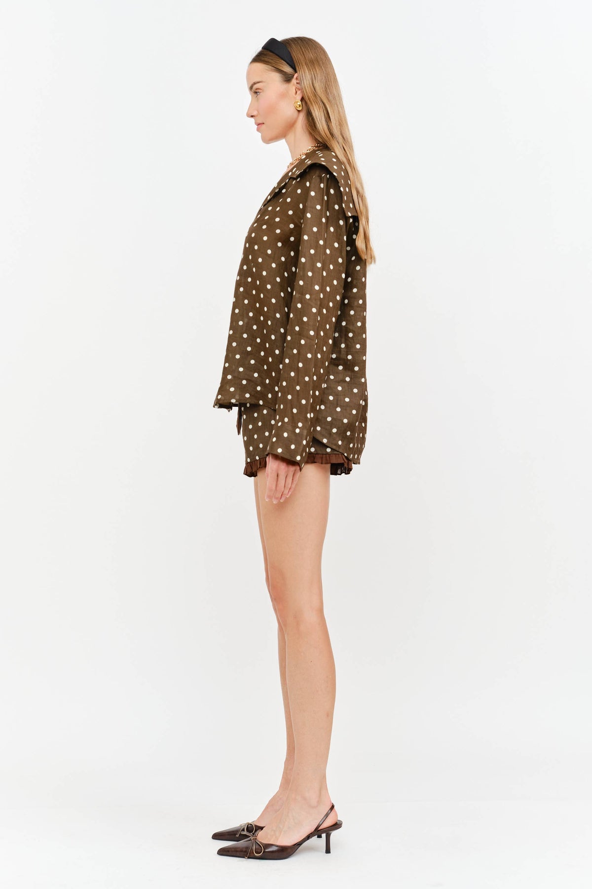 Maggie Polka Dot Blouse
