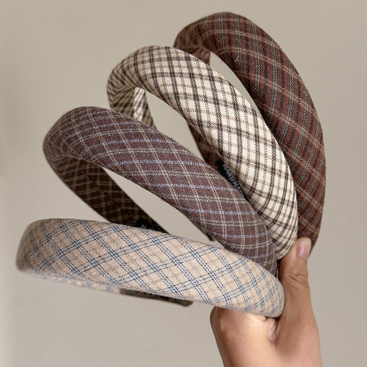The Retro Headband- Coffee