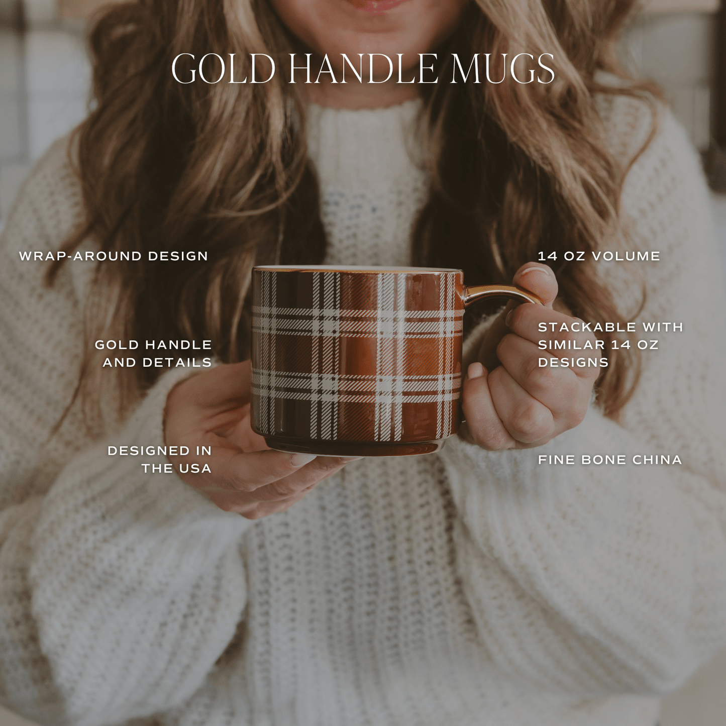 The Ralph Plaid Coffee Mug