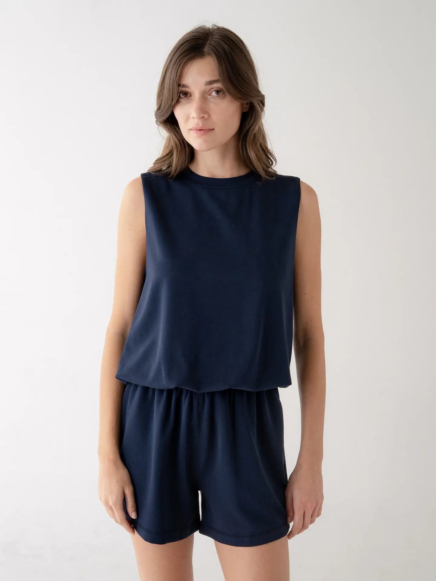 The Daydream Bubble Top, Navy
