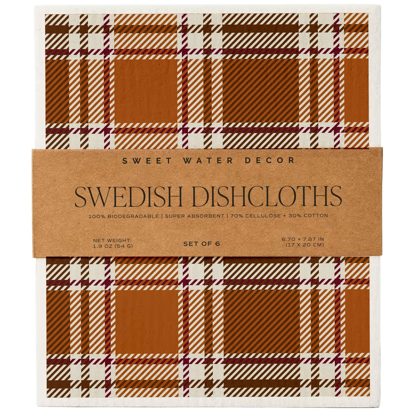 Fall Swedish Dishcloths