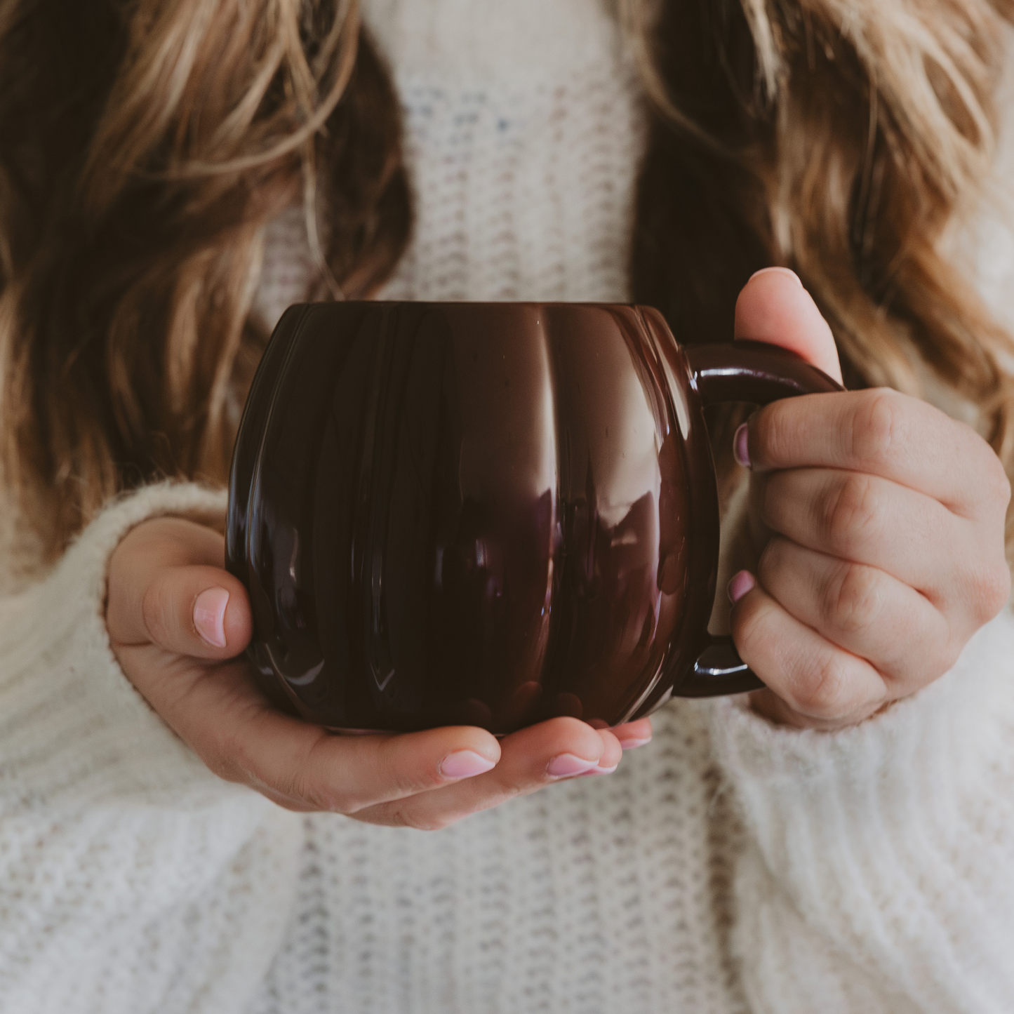 Pumpkin Coffee Mug, Chocolate