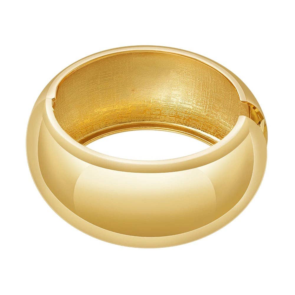 Roxy Statement Bangle, Gold