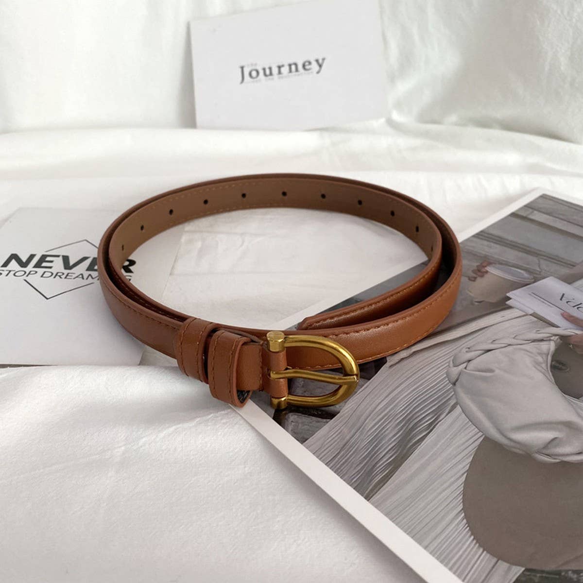 The Essentials Belt, Camel