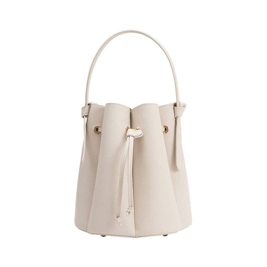 Laguna Bone Recycled Vegan Leather Top Handle Bag