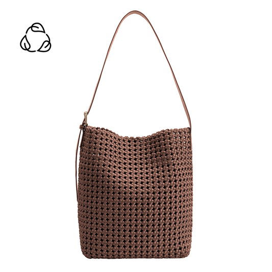 Celine Large Shoulder Bag, Cocoa