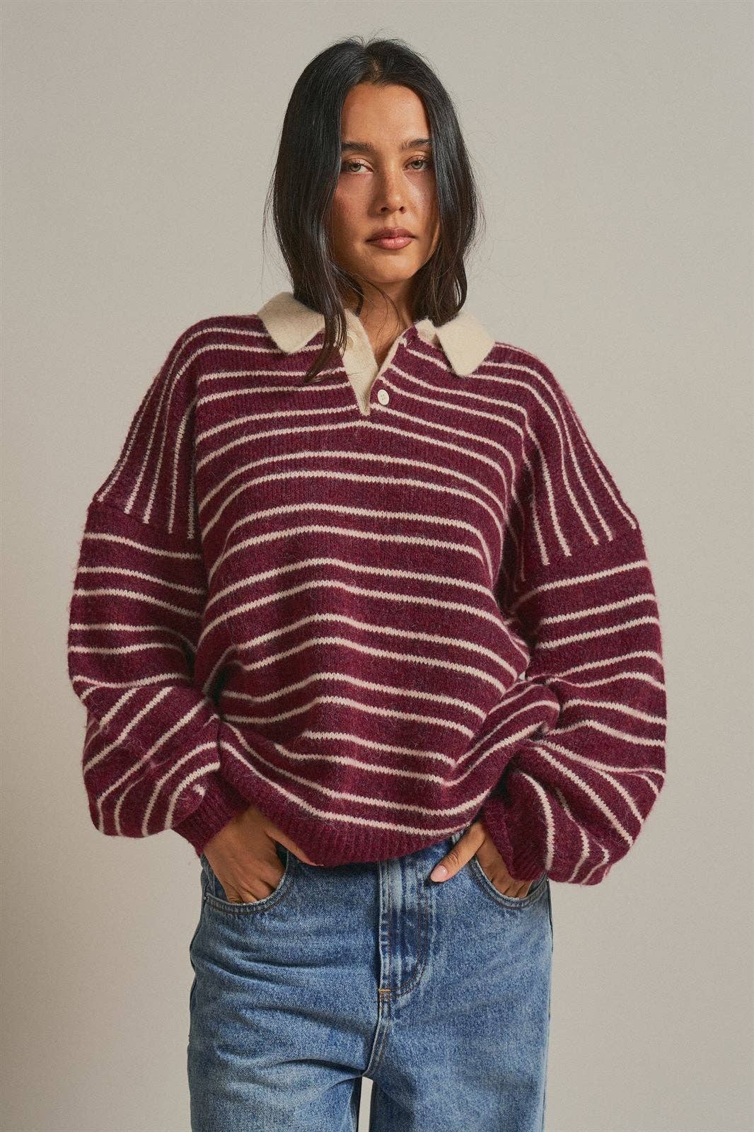 The Rugby Polo Sweater