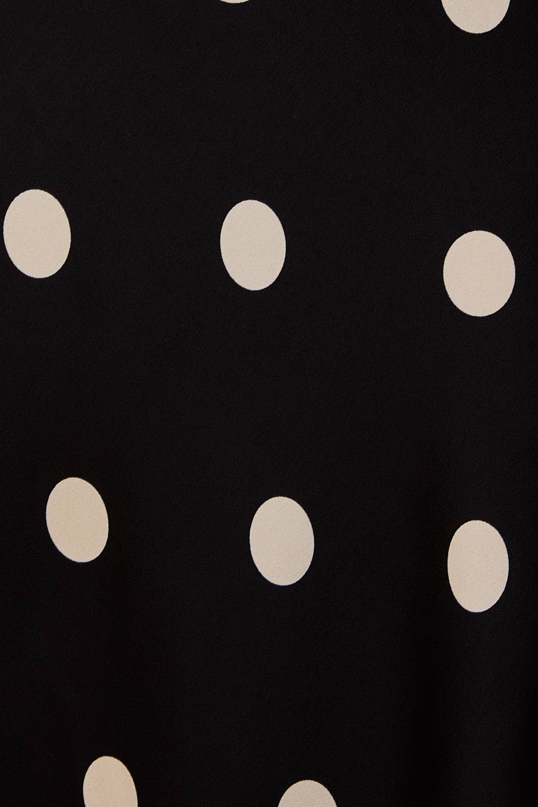 Satin Midi Skirt, Polka Dot