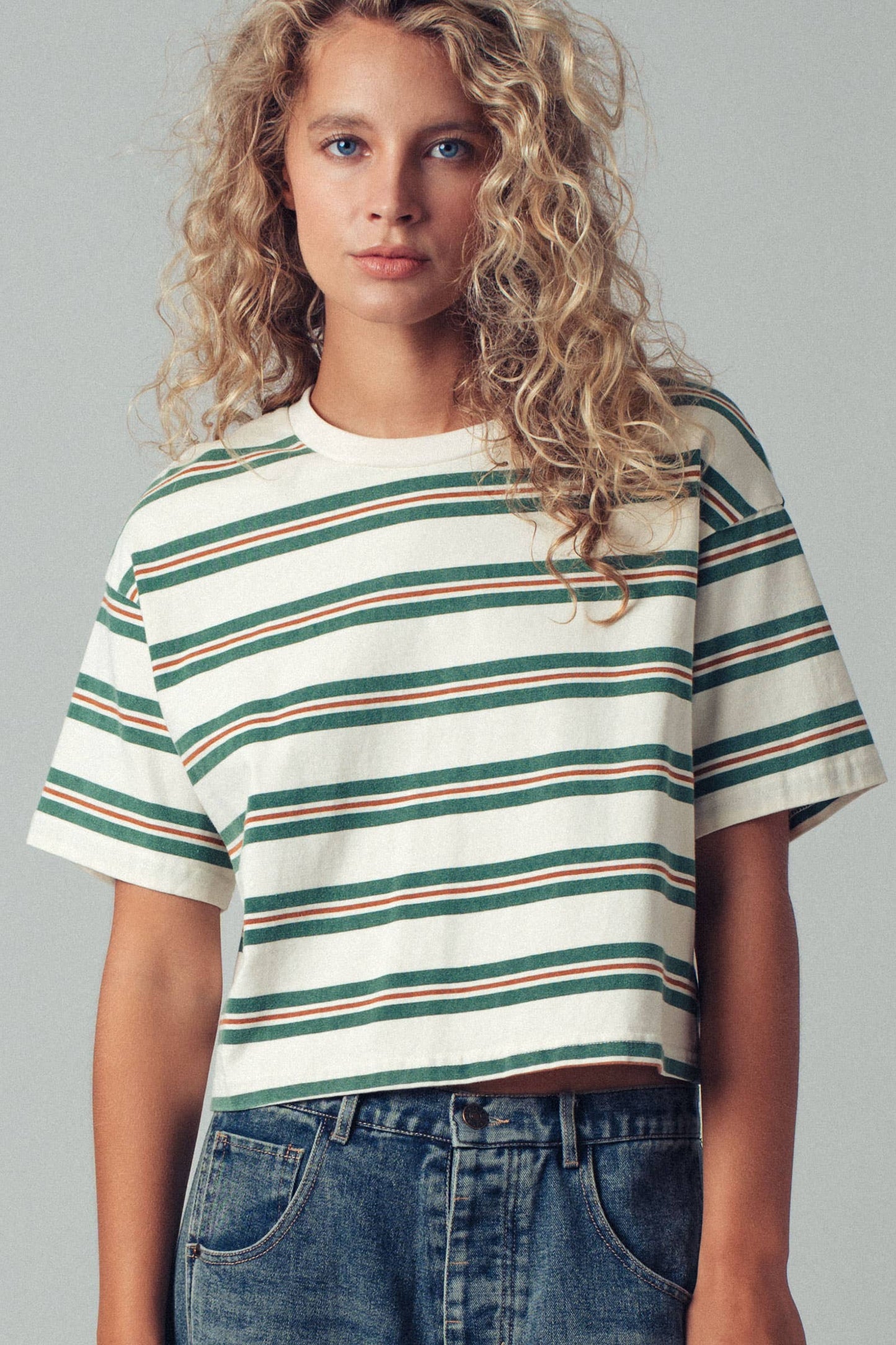 Vintage Washed Striped Tee
