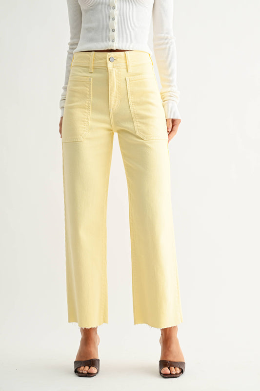 The Lumen Wide Leg Jean