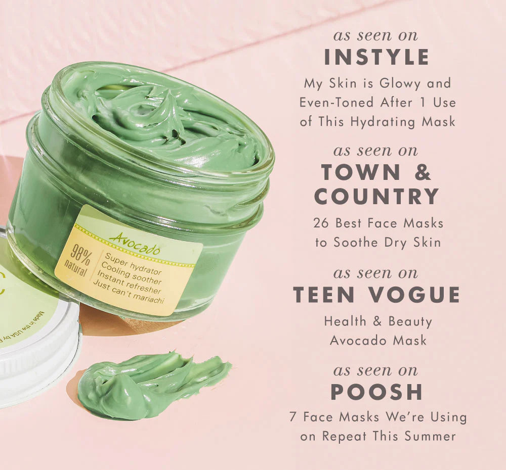 Guac Star® Soothing Avocado Hydration  Mask