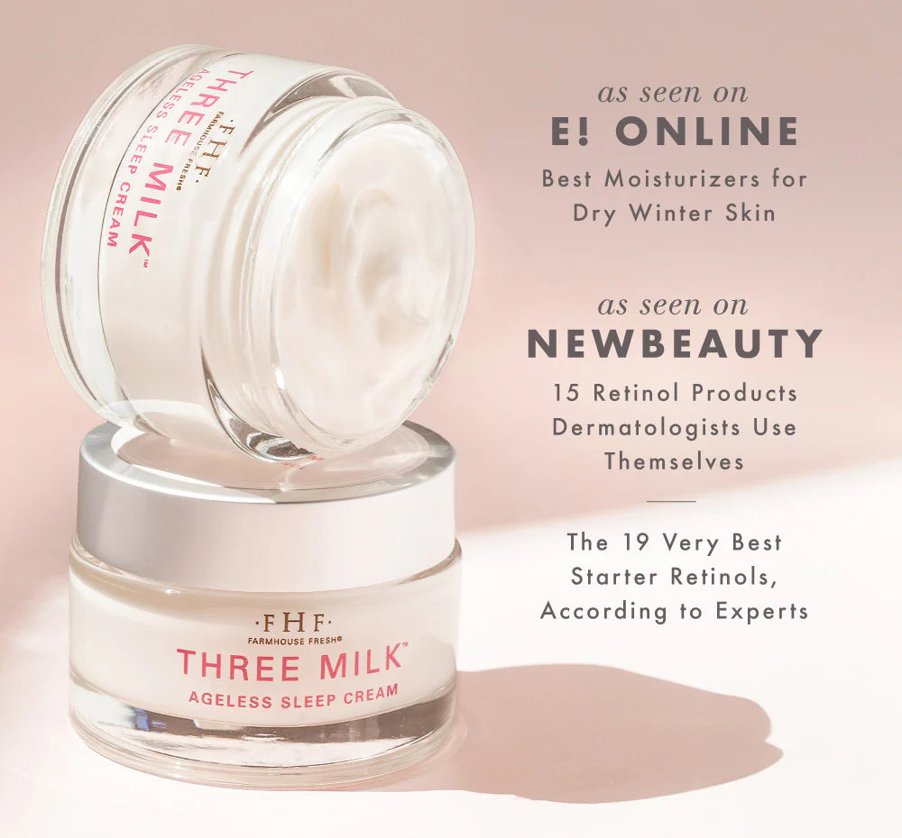 Three Milk Ageless Sleep Cream